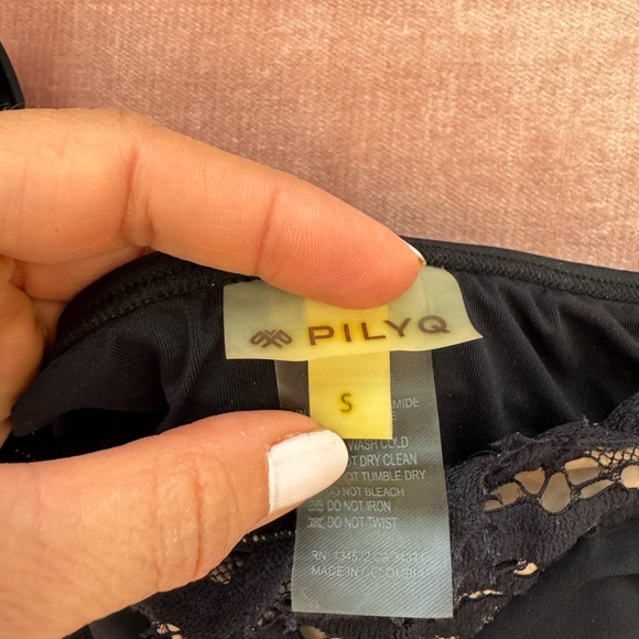 Pilyq Black Lace Bikini - Picture 4 of 7